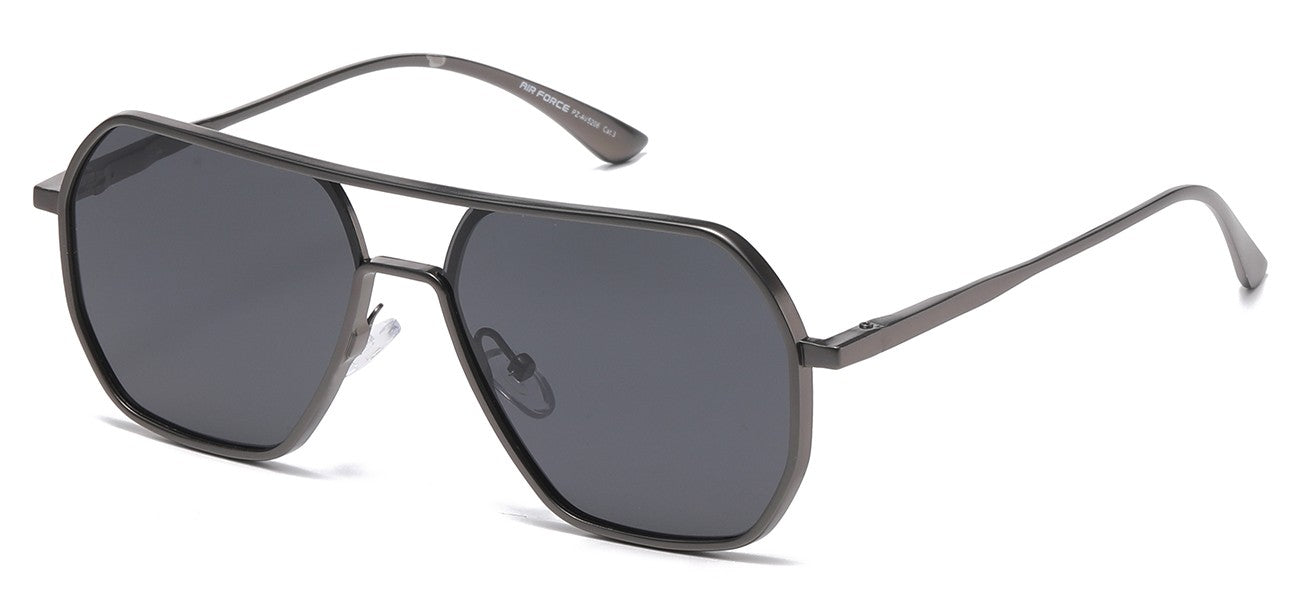 Polarized Square Metallic Aviator pz-av5206