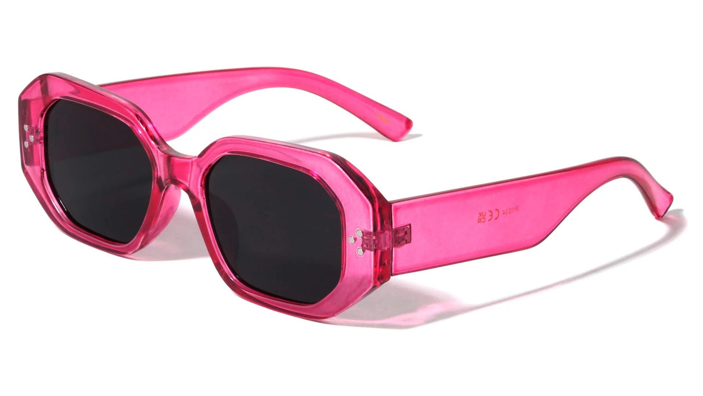 Crystal Color Temple Fashion Sunglasses p1034