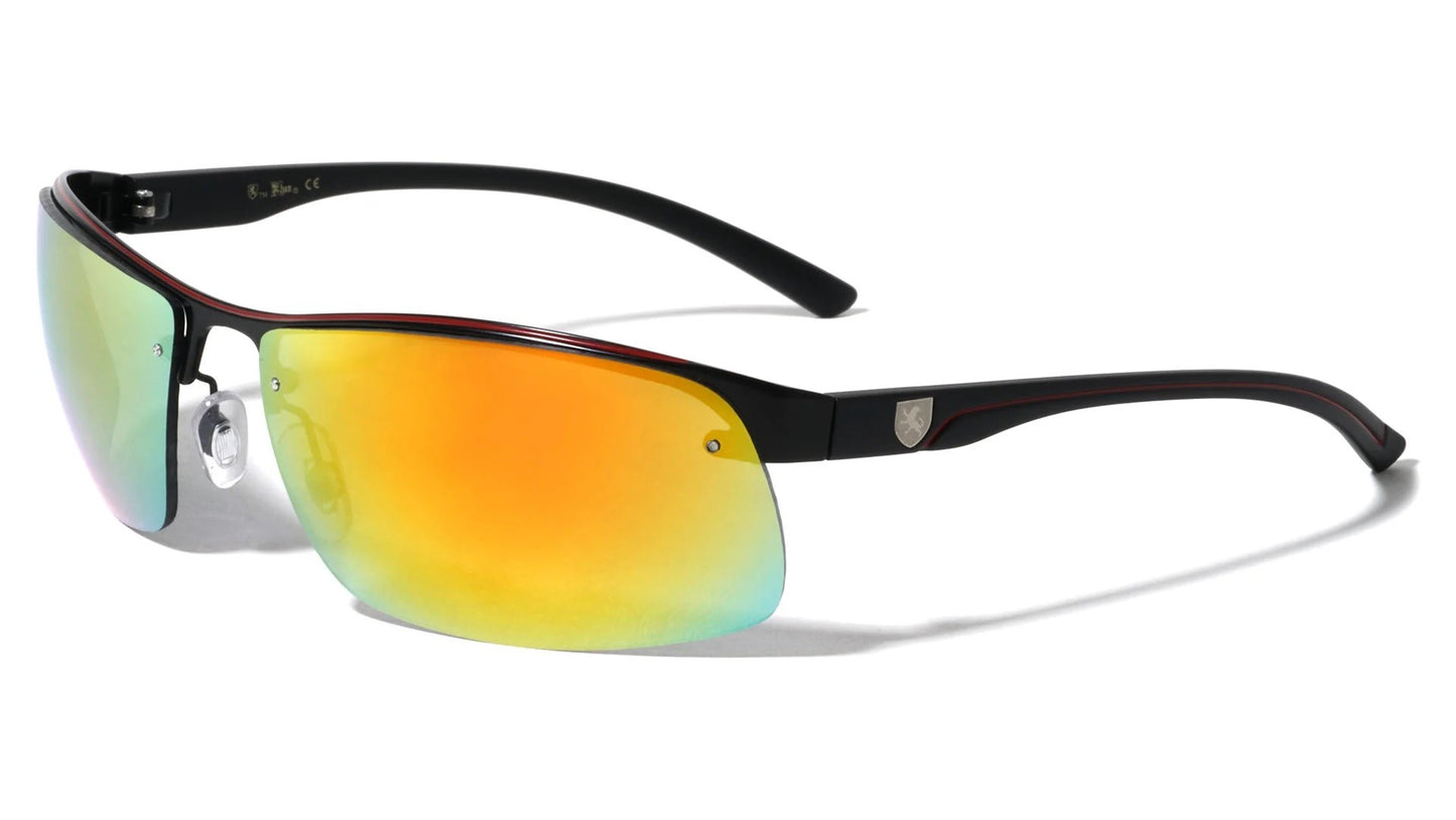 KHAN Semi-Rimless Sports Sunglasses kn-m3924