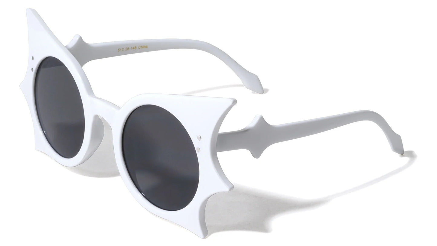 Crystal Color Wing Shape Sunglasses p1041