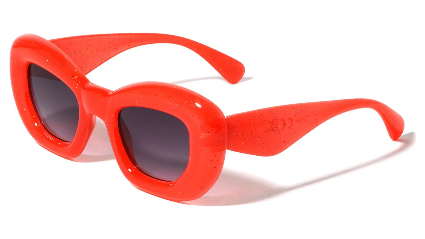 Glitter Frame Cat Eye Sunglasses p1048