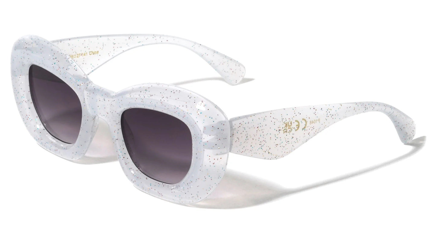 Glitter Frame Cat Eye Sunglasses p1048