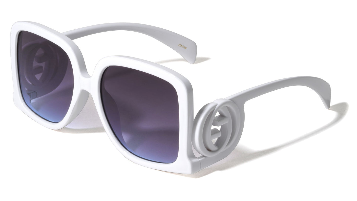 Oversized Butterfly Frame Sunglasses p1031