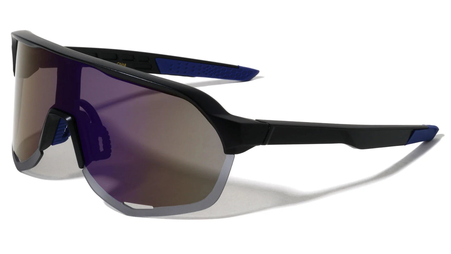 Semi Rimless One Piece Shield Lens bp0252-cm