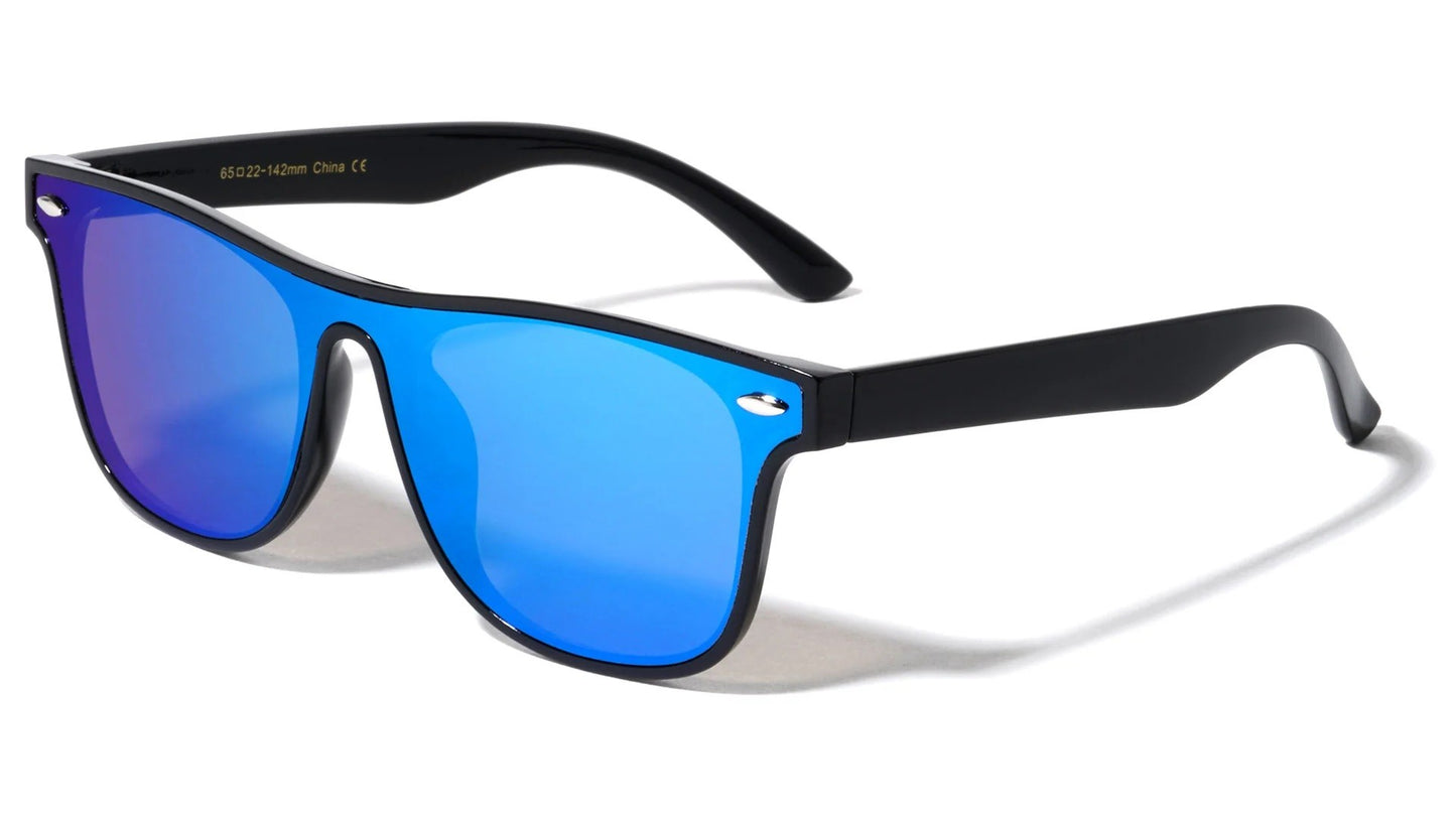 One Piece Lens Square Sunglasses p6686