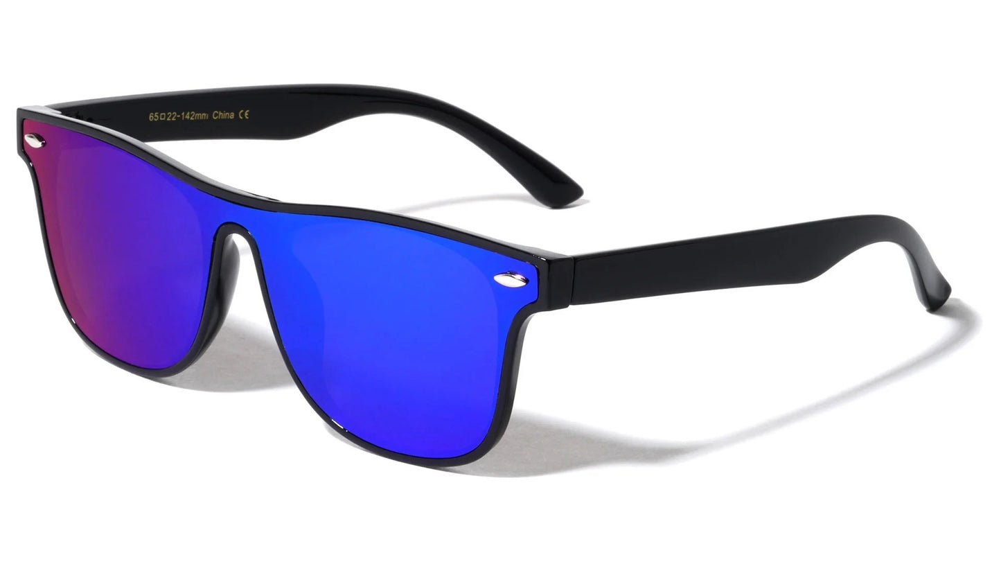 One Piece Lens Square Sunglasses p6686