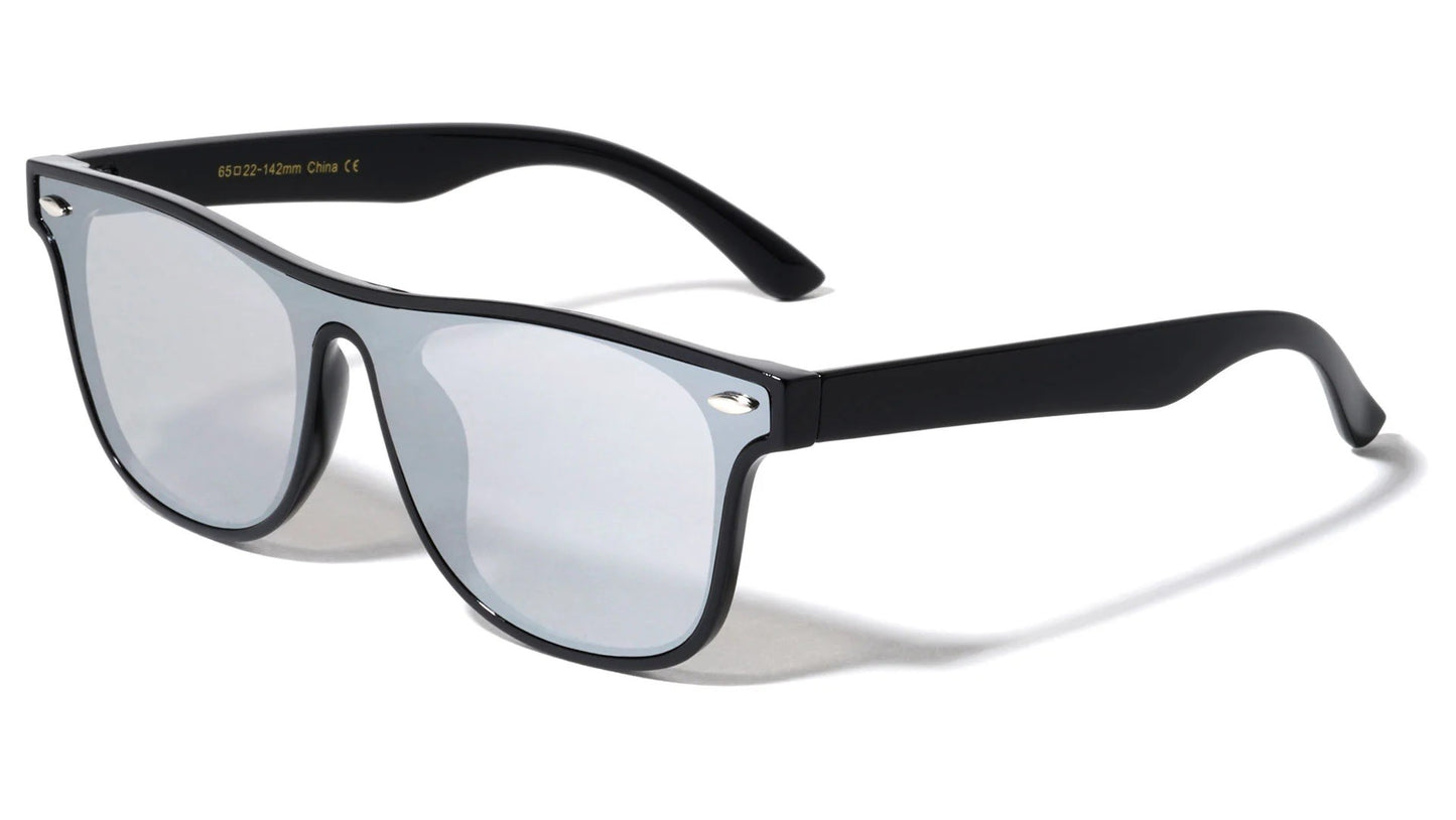 One Piece Lens Square Sunglasses p6686
