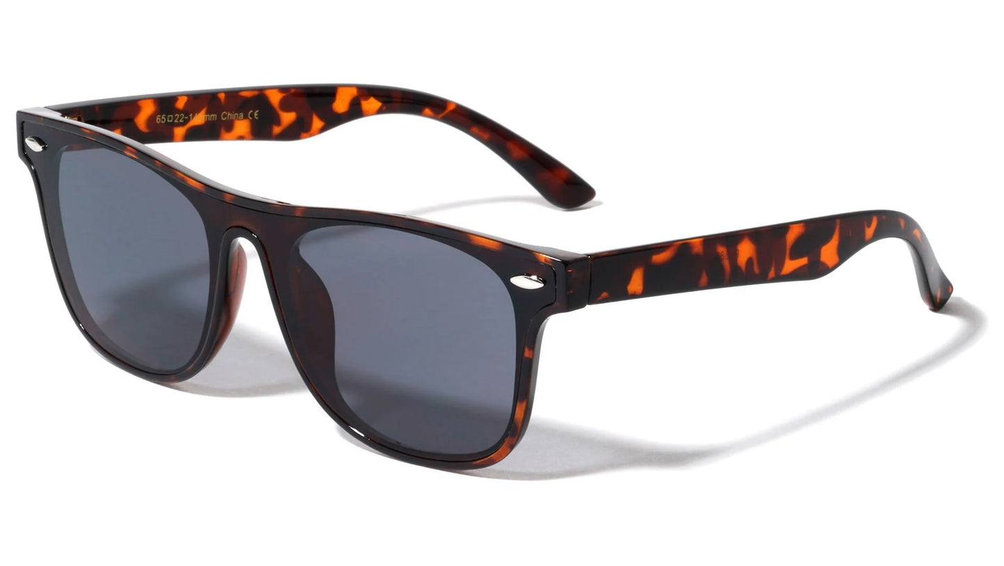 One Piece Lens Square Sunglasses p6686