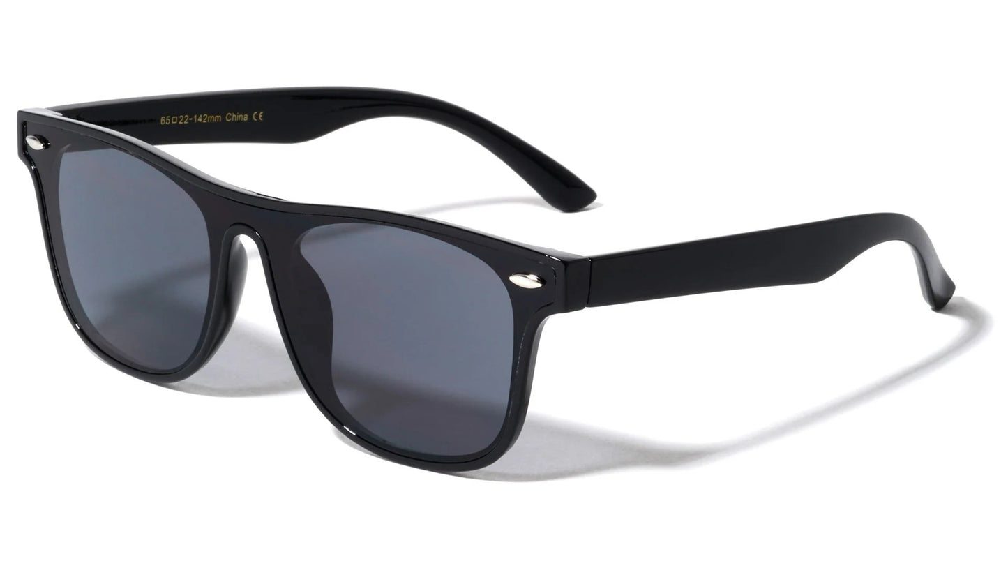 One Piece Lens Square Sunglasses p6686