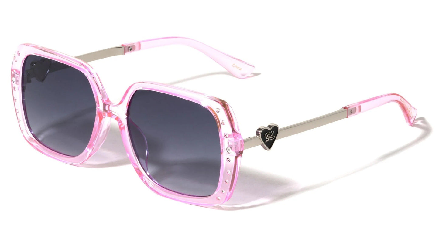 GLO Frontal Rhinestone Butterfly glo-p0026-rh
