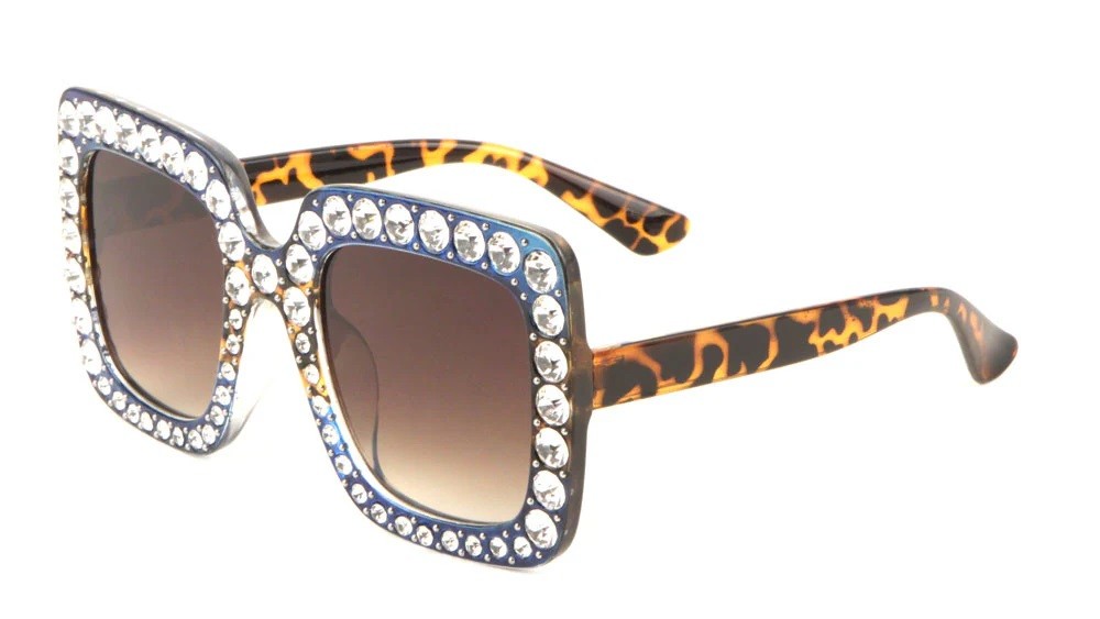 Rhinestoned Butterfly Sunglasses rh-3219