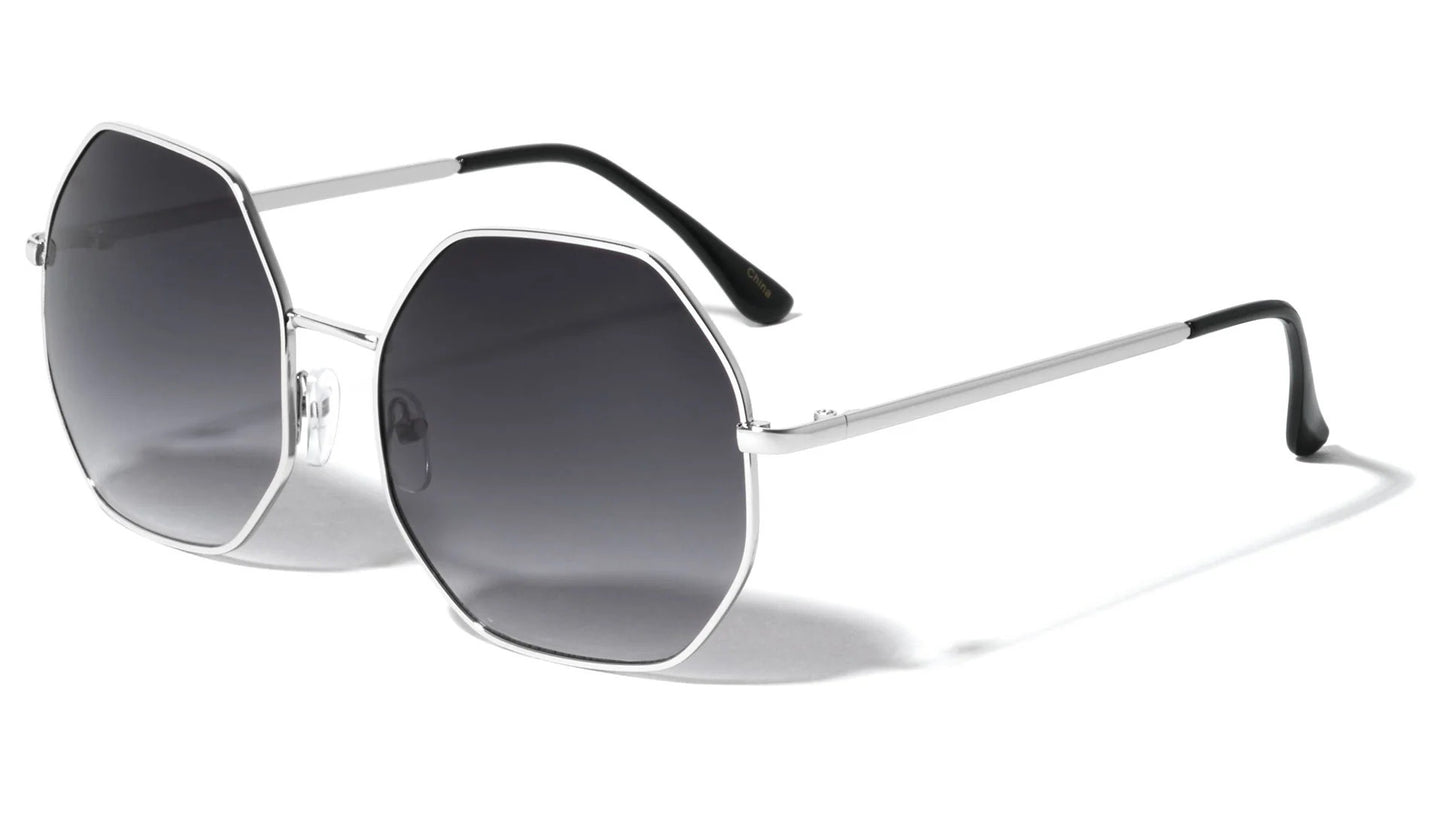 Thin Rim Octagon Sunglasses m10259