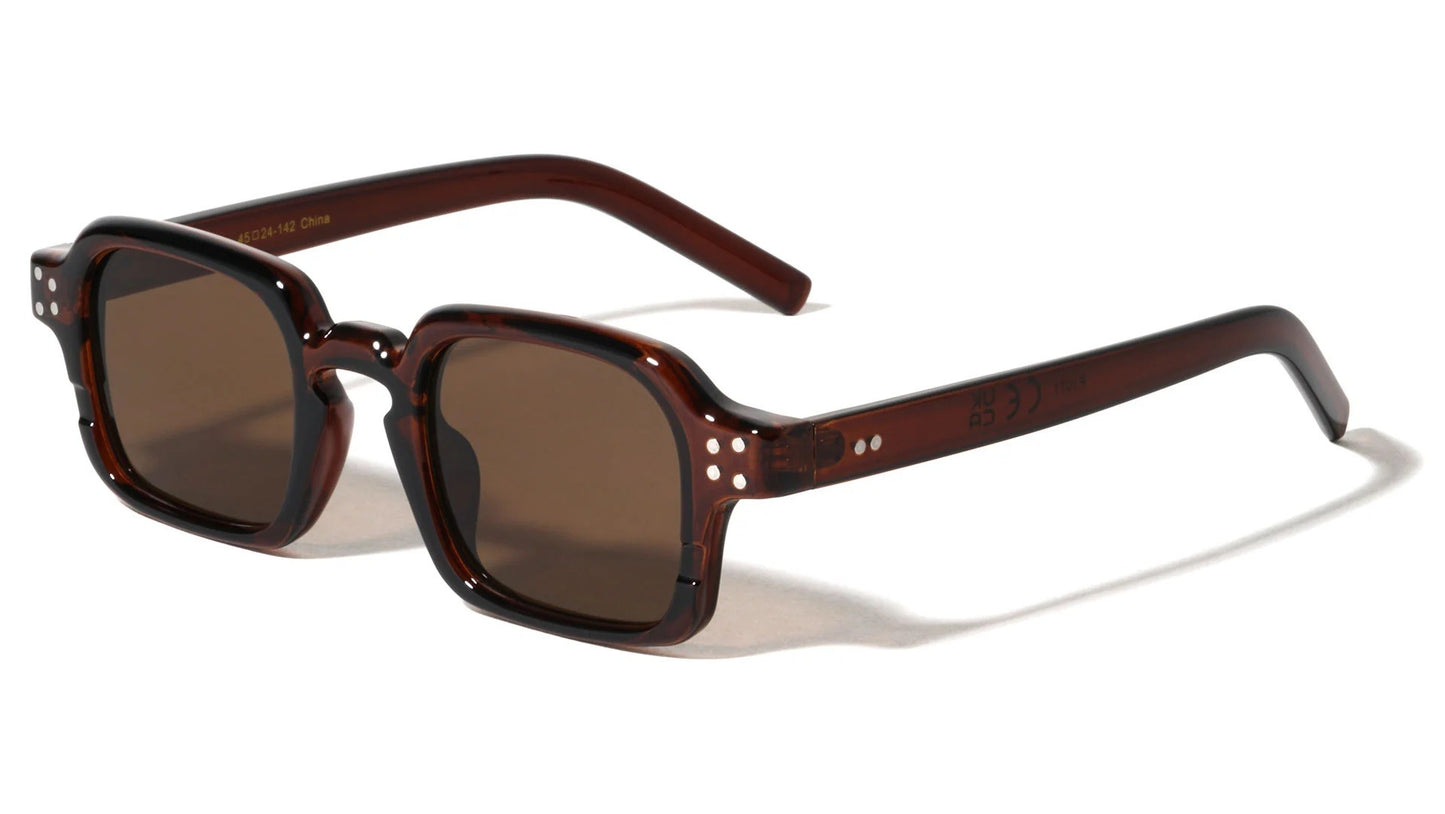 Retro Square Frame Sunglasses p1077