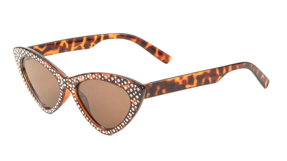Rhinestone Cat Eye Sunglasses rh-3233