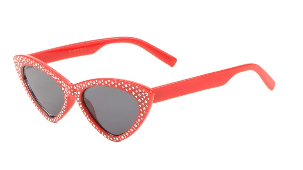 Rhinestone Cat Eye Sunglasses rh-3233