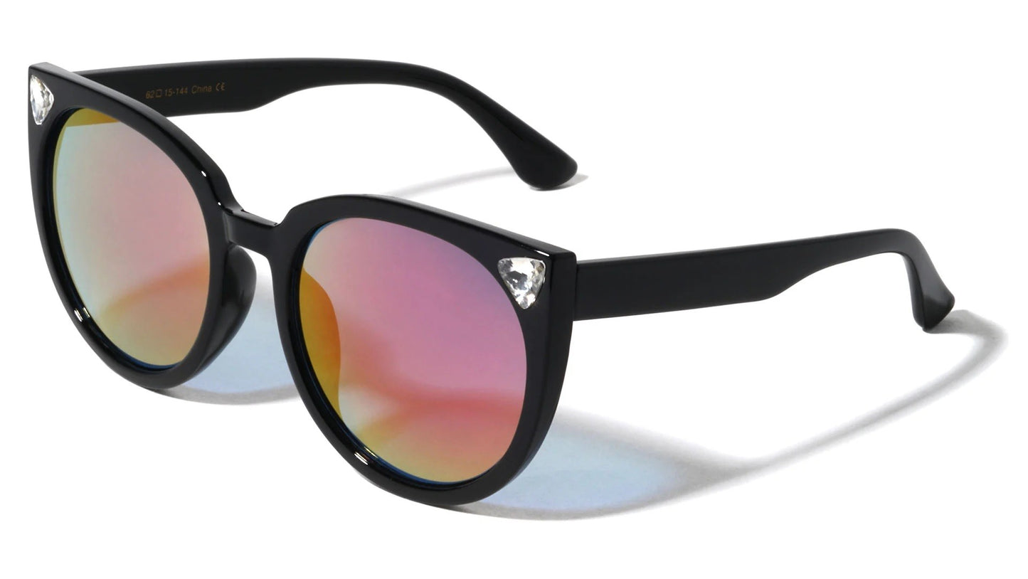 Rhinestone Cat Eye Sunglasses p30286-rh-cm