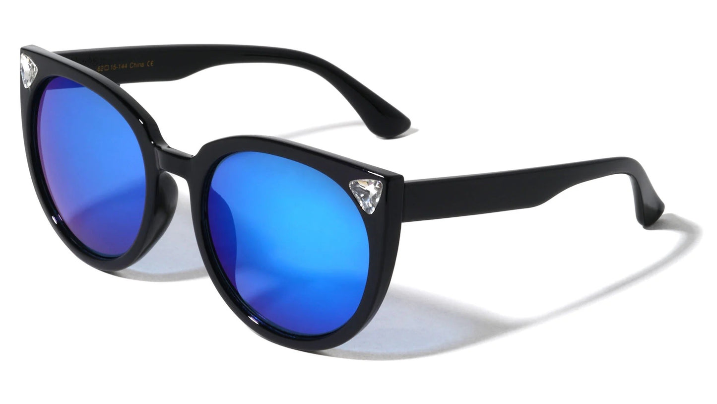 Rhinestone Cat Eye Sunglasses p30286-rh-cm