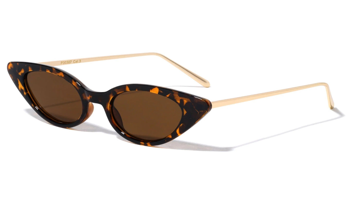 Thin Fashion Cat Eye Sunglasses p30307