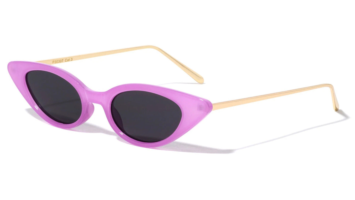 Thin Fashion Cat Eye Sunglasses p30307