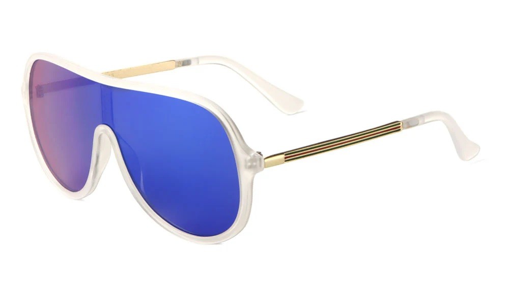One Piece Shield Fashion Sunglasses p30305