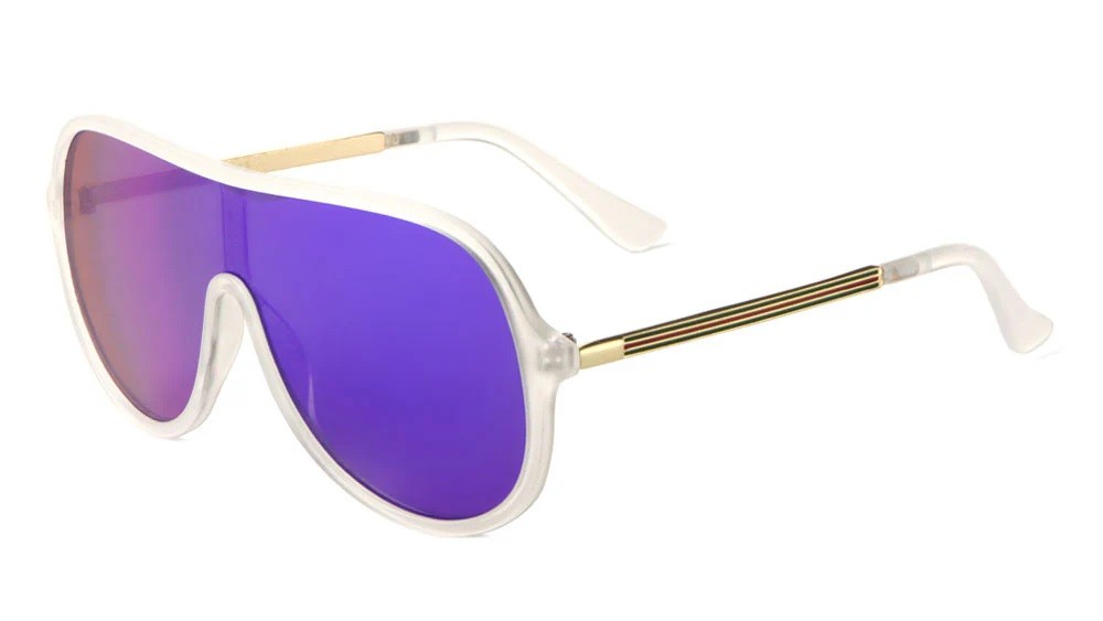 One Piece Shield Fashion Sunglasses p30305