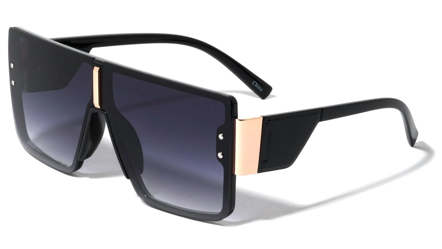 Flat Top Oversized Thick Temple p30448