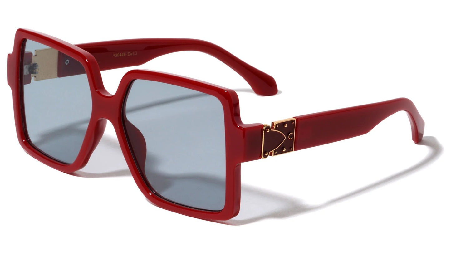 Oversized Squared Butterfly Sunglasses p30446