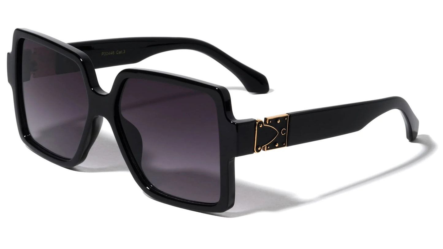 Oversized Squared Butterfly Sunglasses p30446
