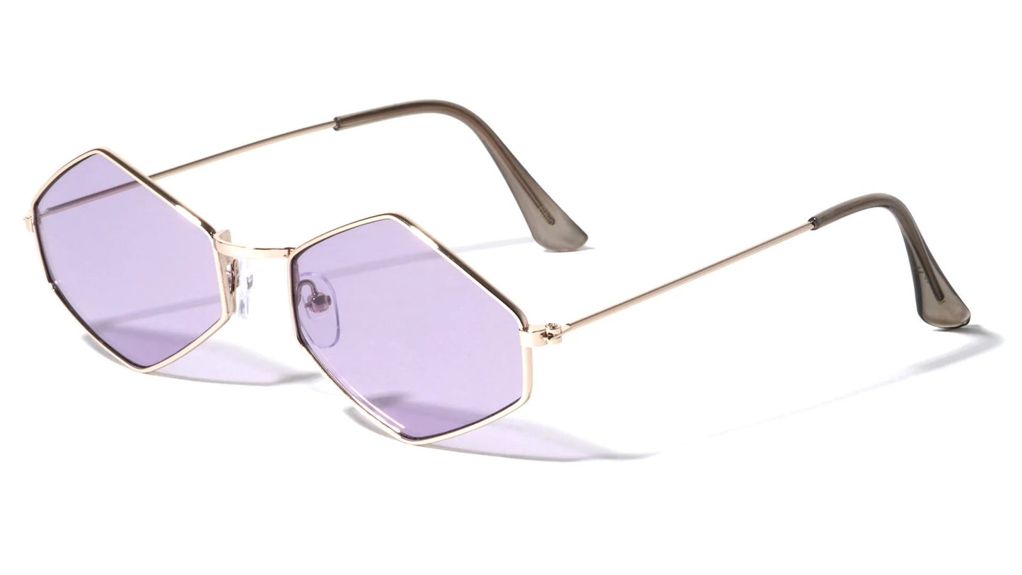 Metallic Hexagon Color Lens m10611-co