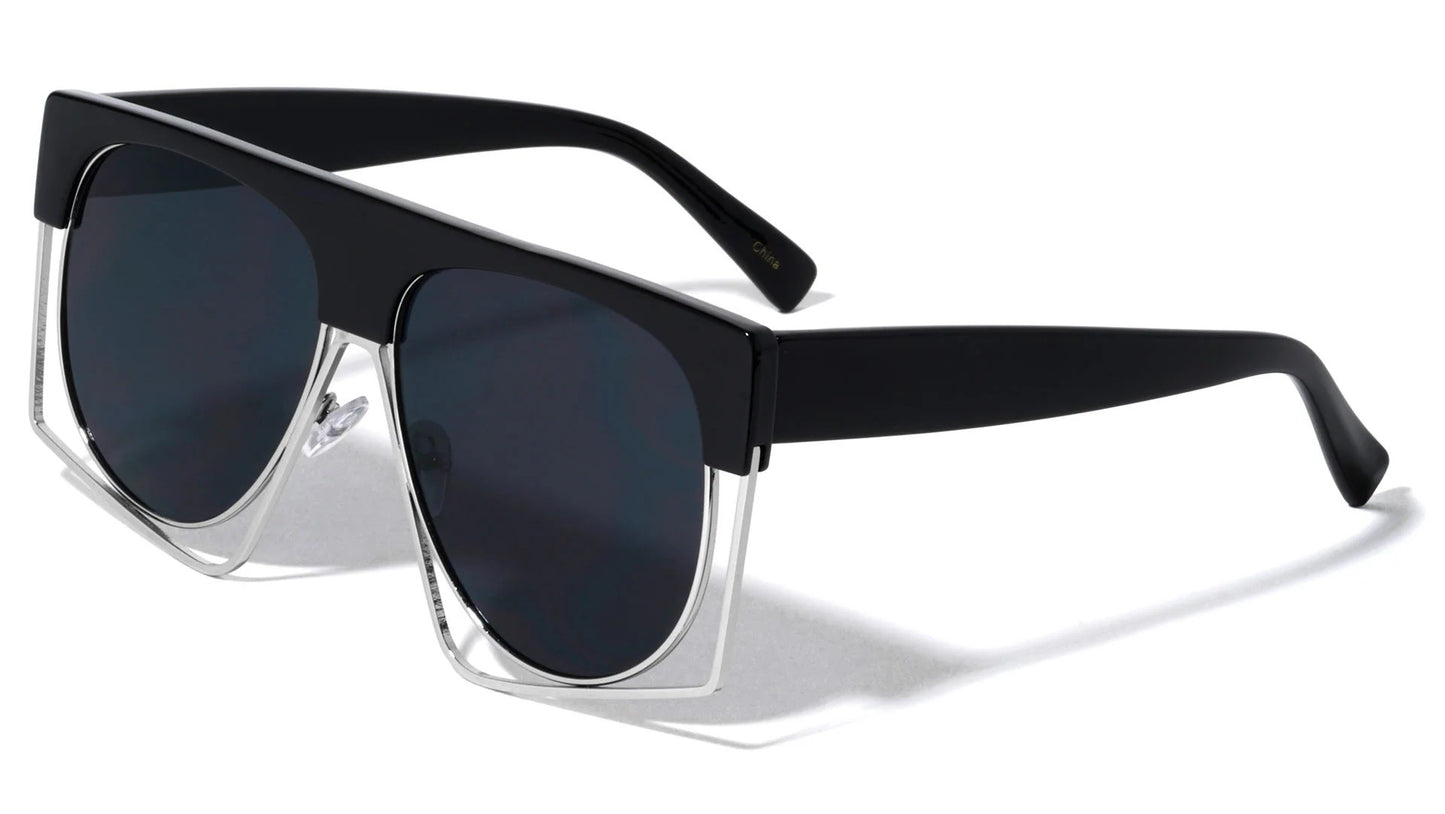 Flat Top Stripe Sunglasses p30327