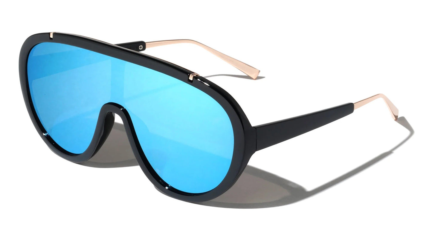 Rounded Shield Sunglasses p30359