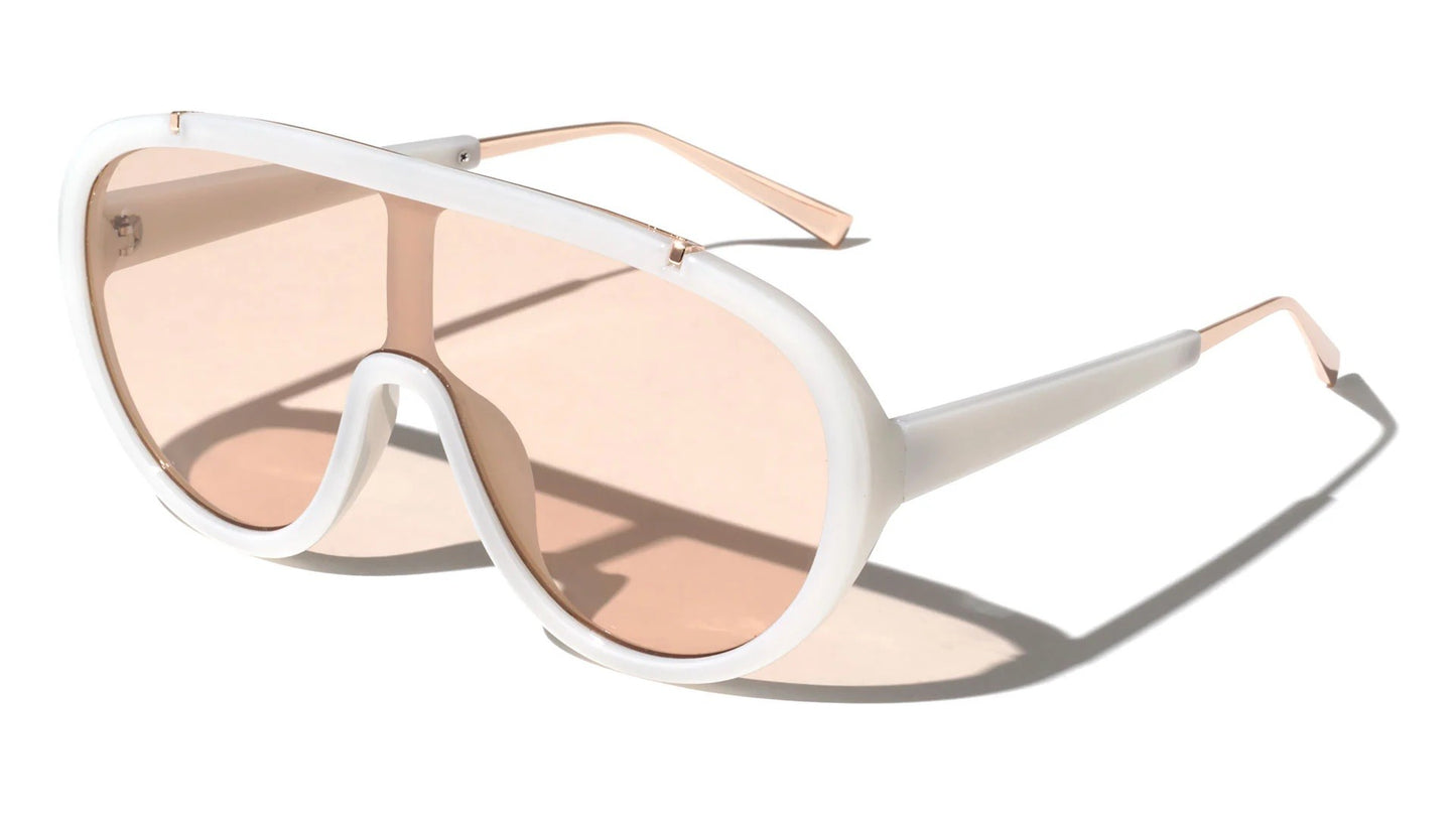 Rounded Shield Sunglasses p30359