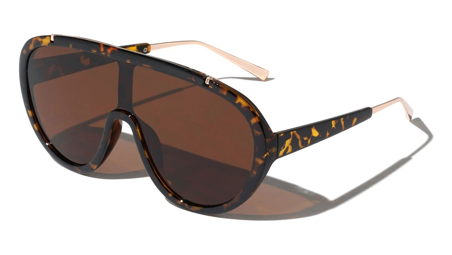 Rounded Shield Sunglasses p30359