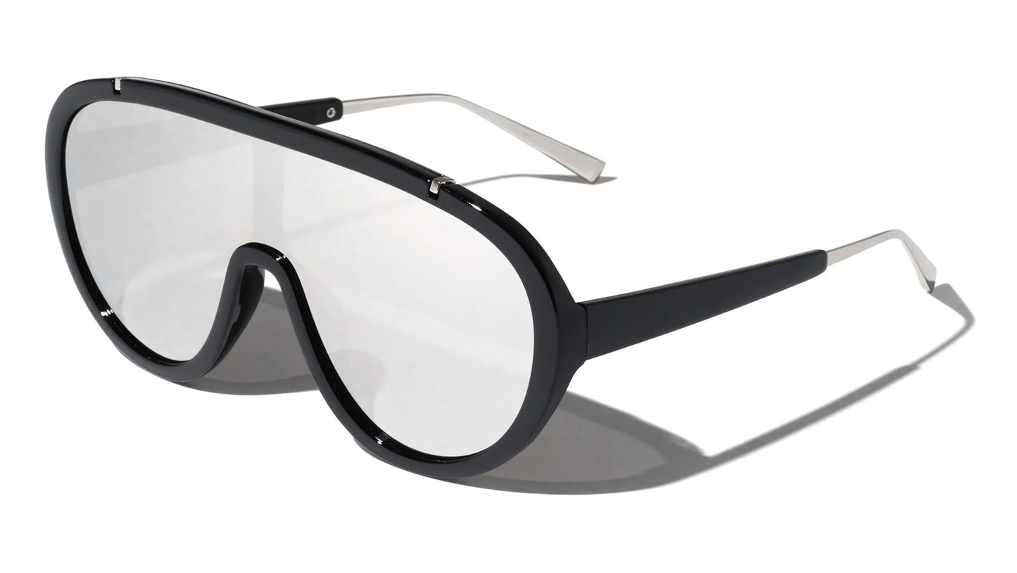 Rounded Shield Sunglasses p30359
