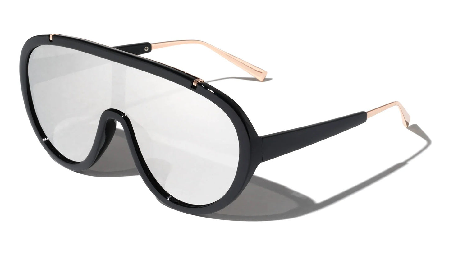 Rounded Shield Sunglasses p30359