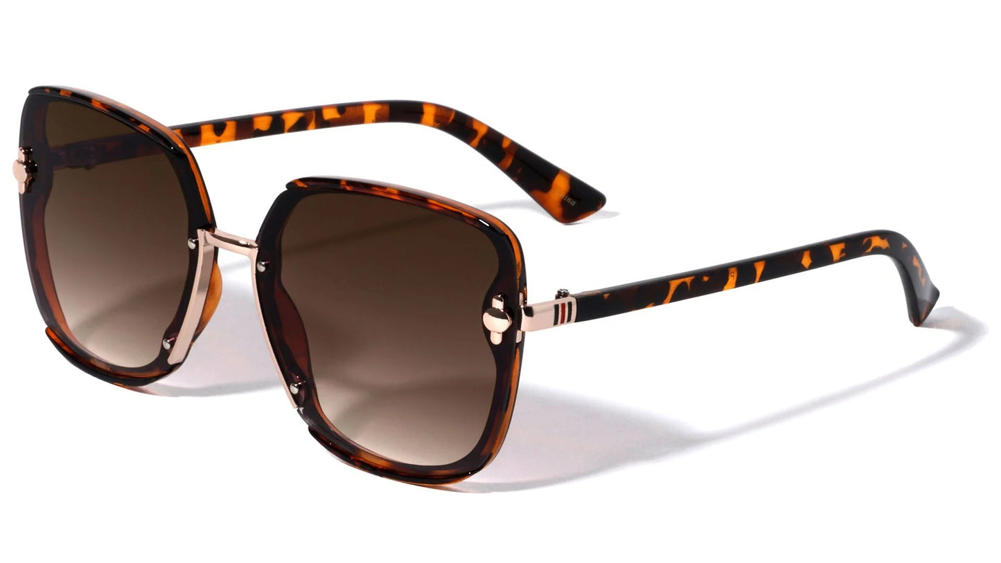 Squared Butterfly Frame Sunglasses p30386