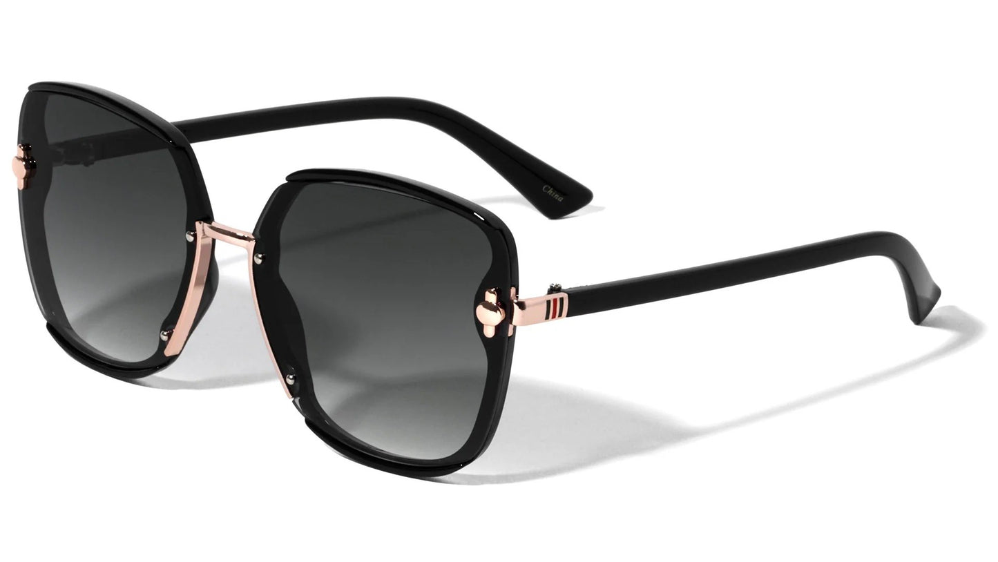 Squared Butterfly Frame Sunglasses p30386