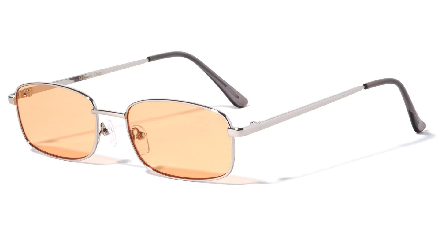 Thin Rectangle Color Sunglasses m10614-co