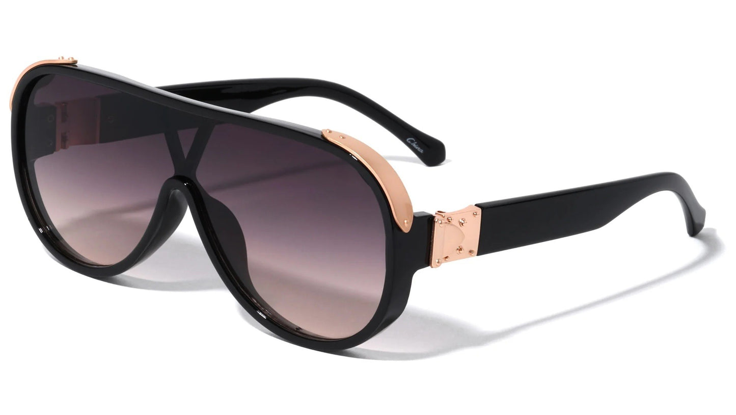 Rhinestone Flat Top Fashion Sunglasses p30393