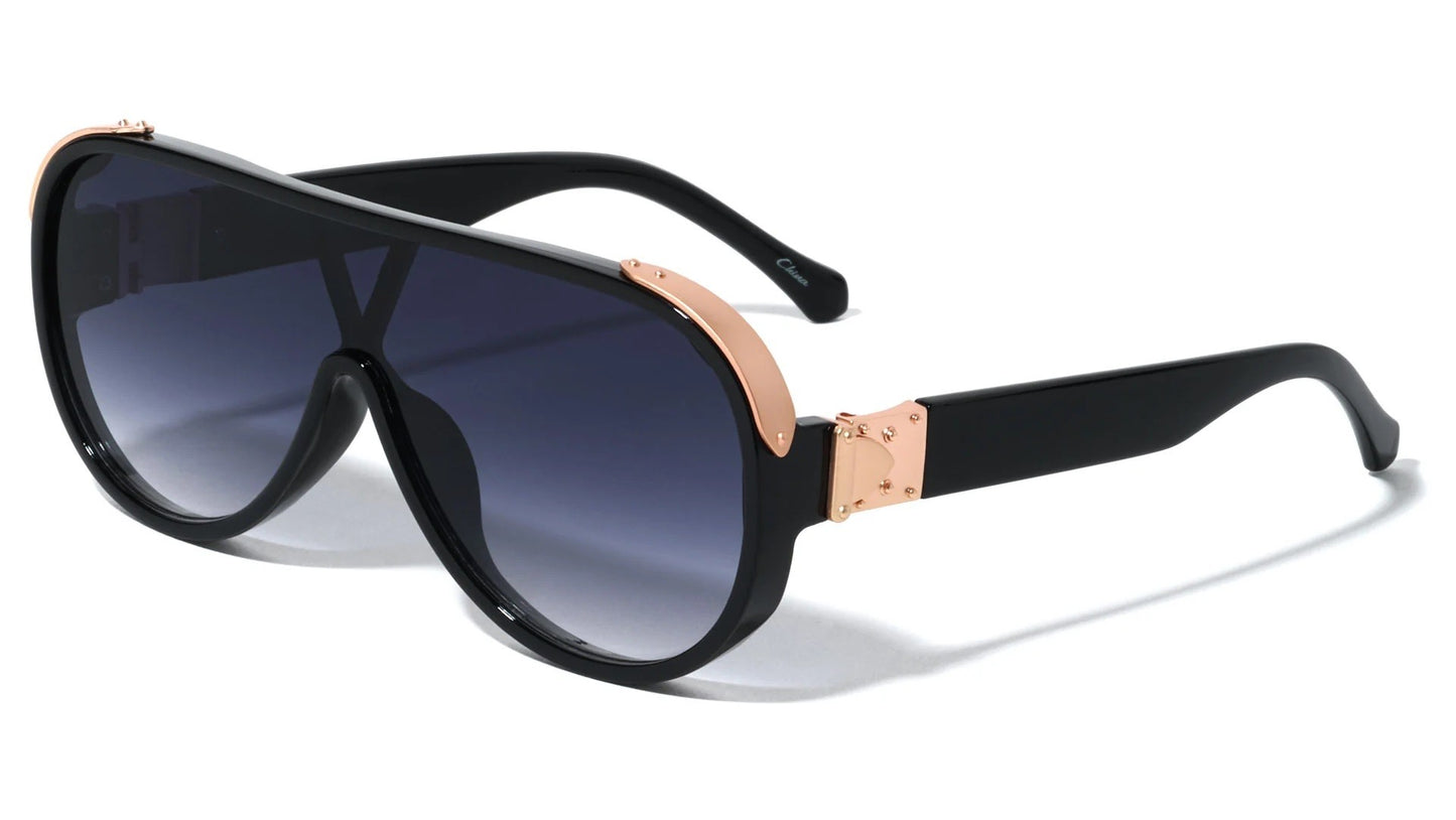 Rhinestone Flat Top Fashion Sunglasses p30393