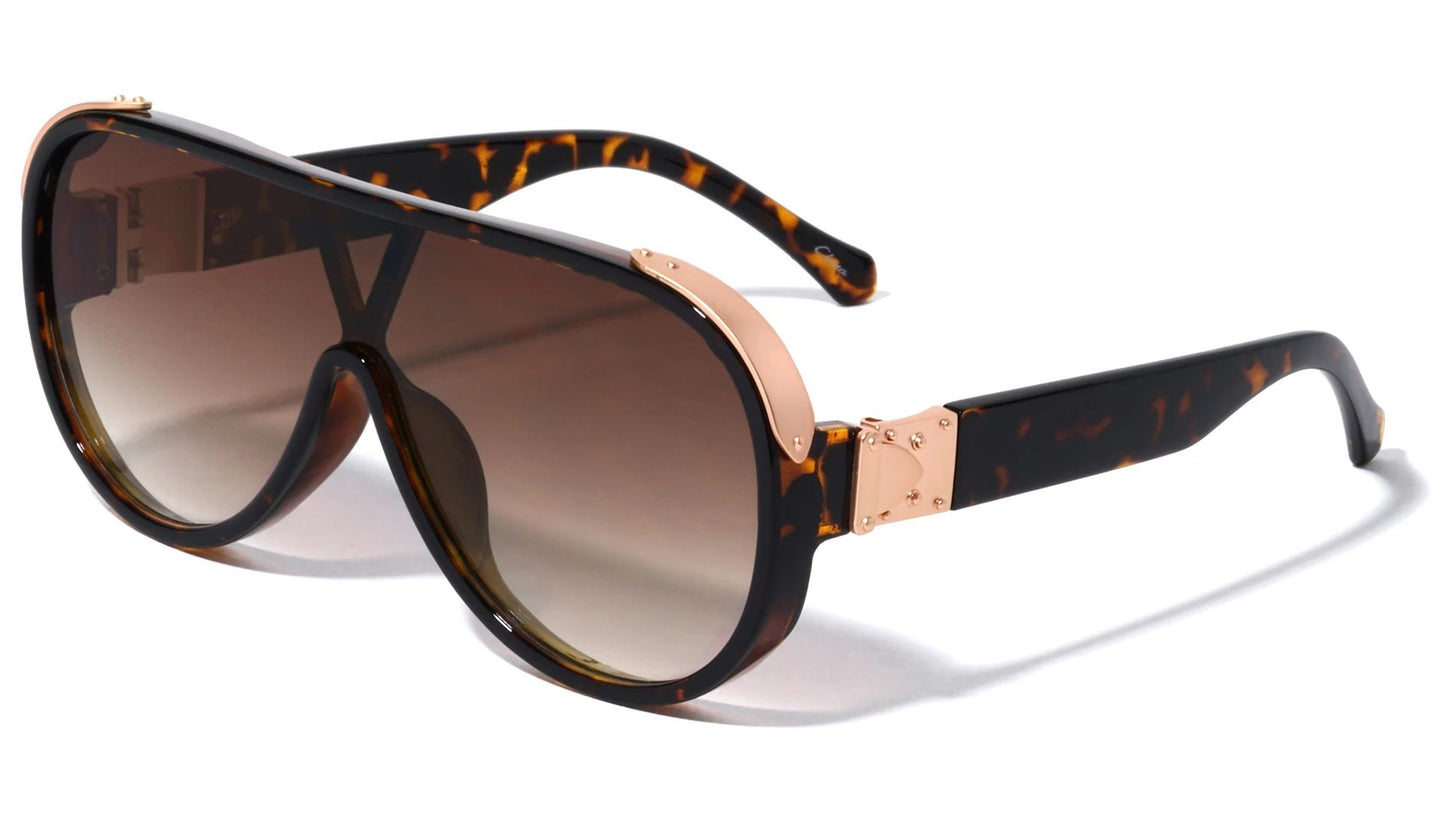 Rhinestone Flat Top Fashion Sunglasses p30393