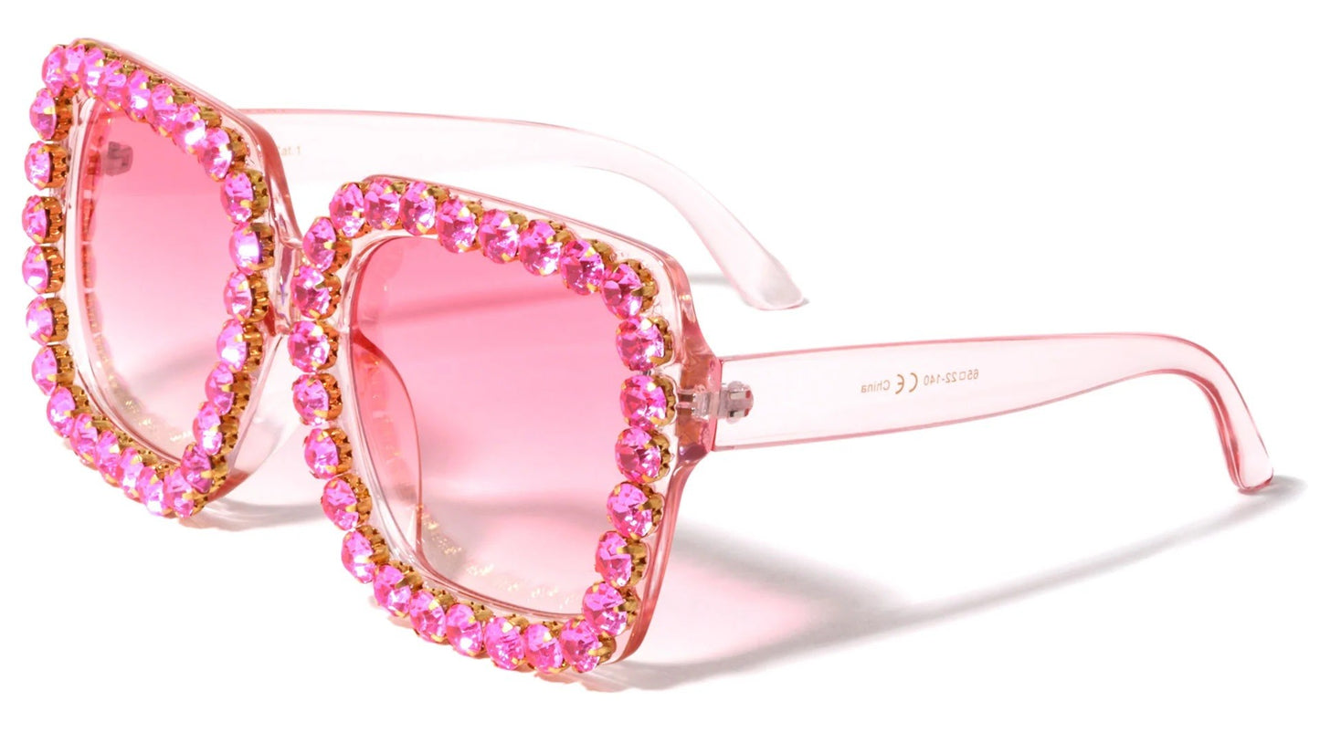 Rhinestone Butterfly Decorated Frame rh-3264