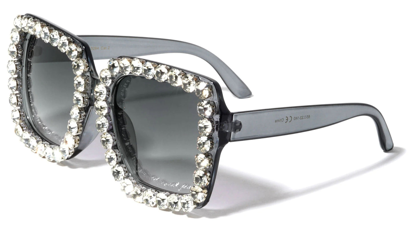 Rhinestone Butterfly Decorated Frame rh-3264