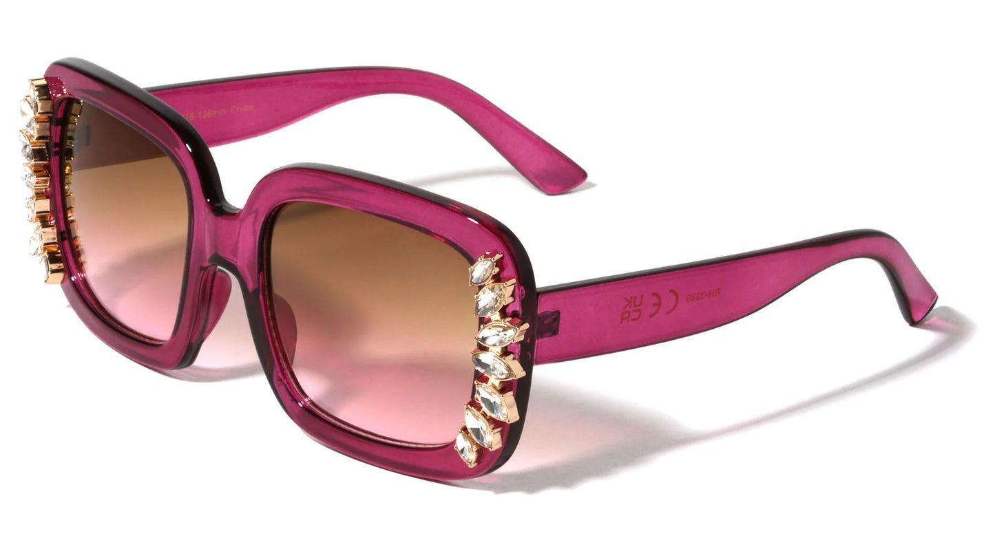 Rhinestone Butterfly Sunglasses rh-3269