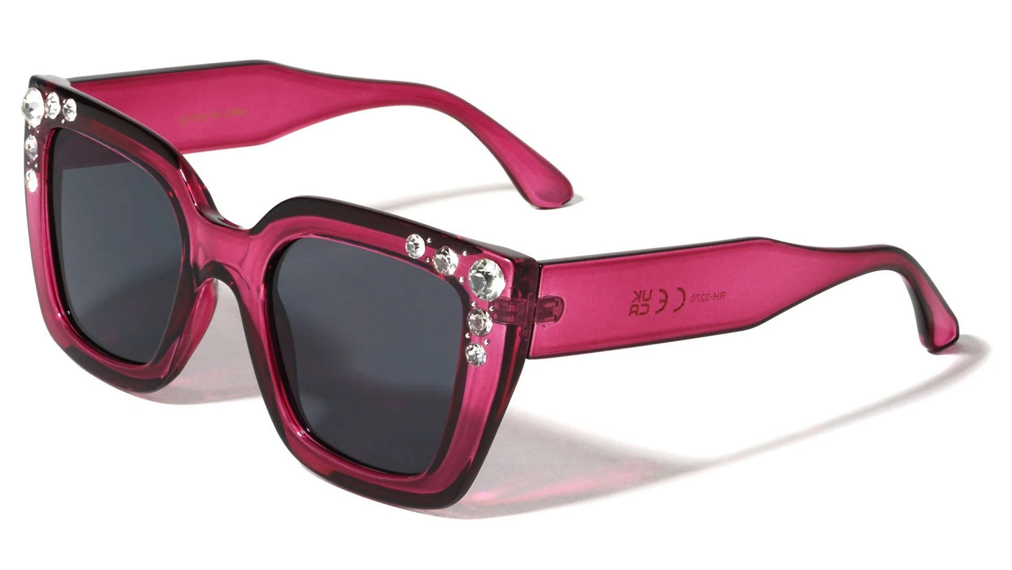 Rhinestone Cat Eye Sunglasses rh-3270