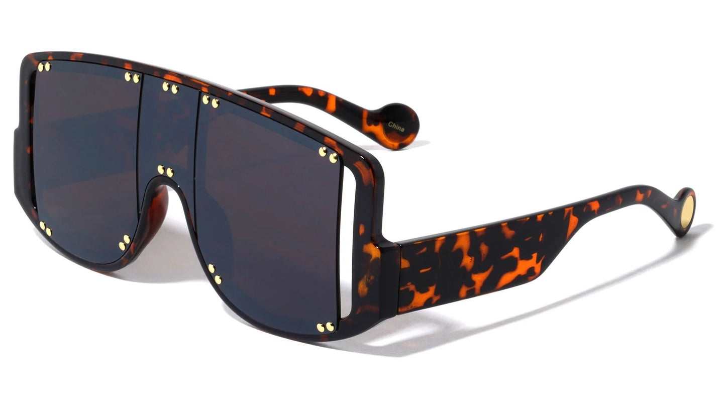 Oversized 3 Piece Lens Sunglasses p30415