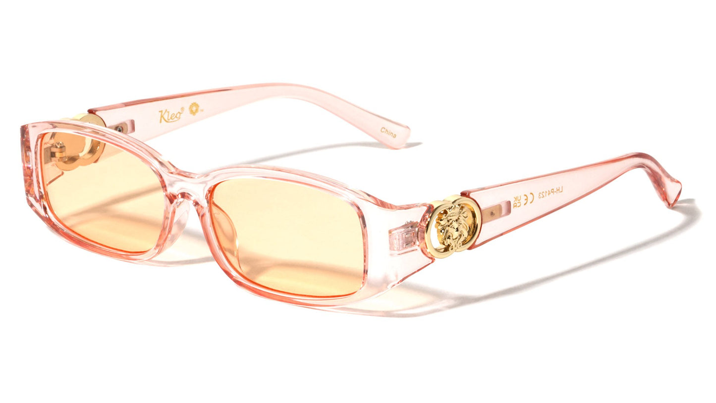 Lion Rectangle Frame Sunglasses lh-p4123