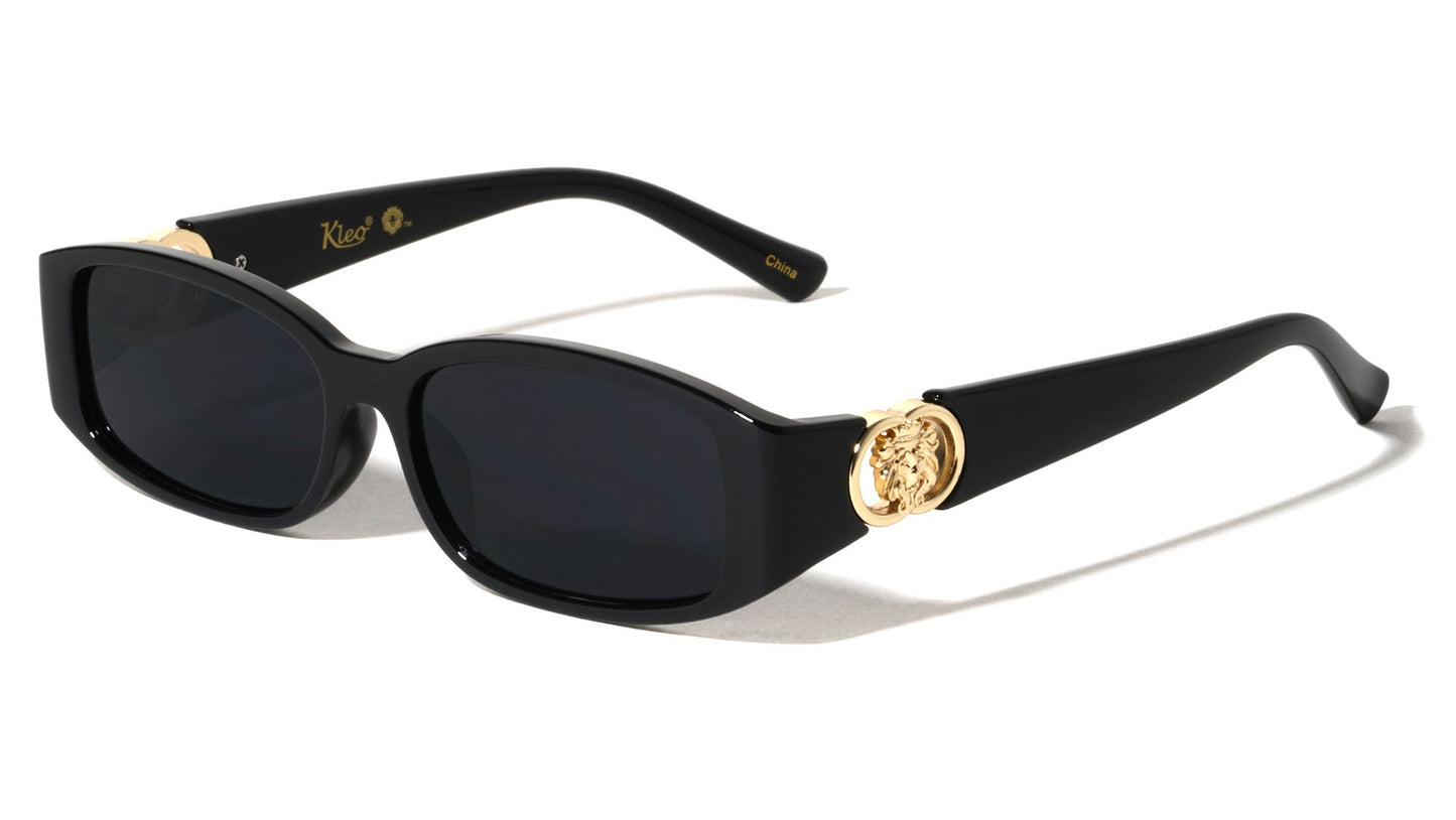 Lion Rectangle Frame Sunglasses lh-p4123