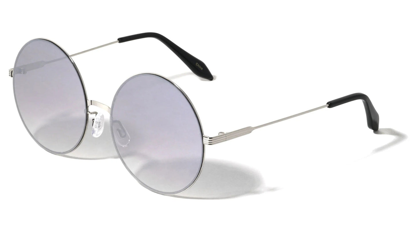 Metallic Round Color Mirror Lens m10559-cm