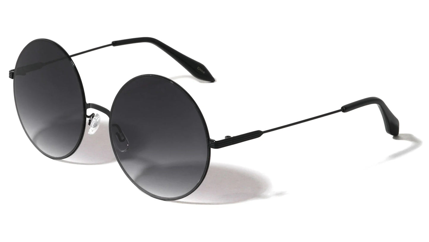 Metallic Round Color Mirror Lens m10559-cm